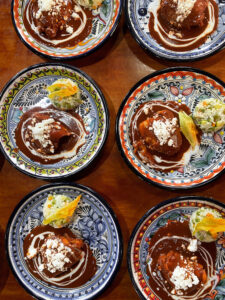 Mole sauce from cooking class in Oaxaca City